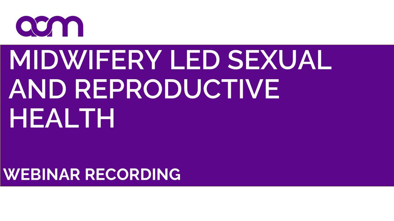 Midwifery Led Sexual and Reproductive Health
