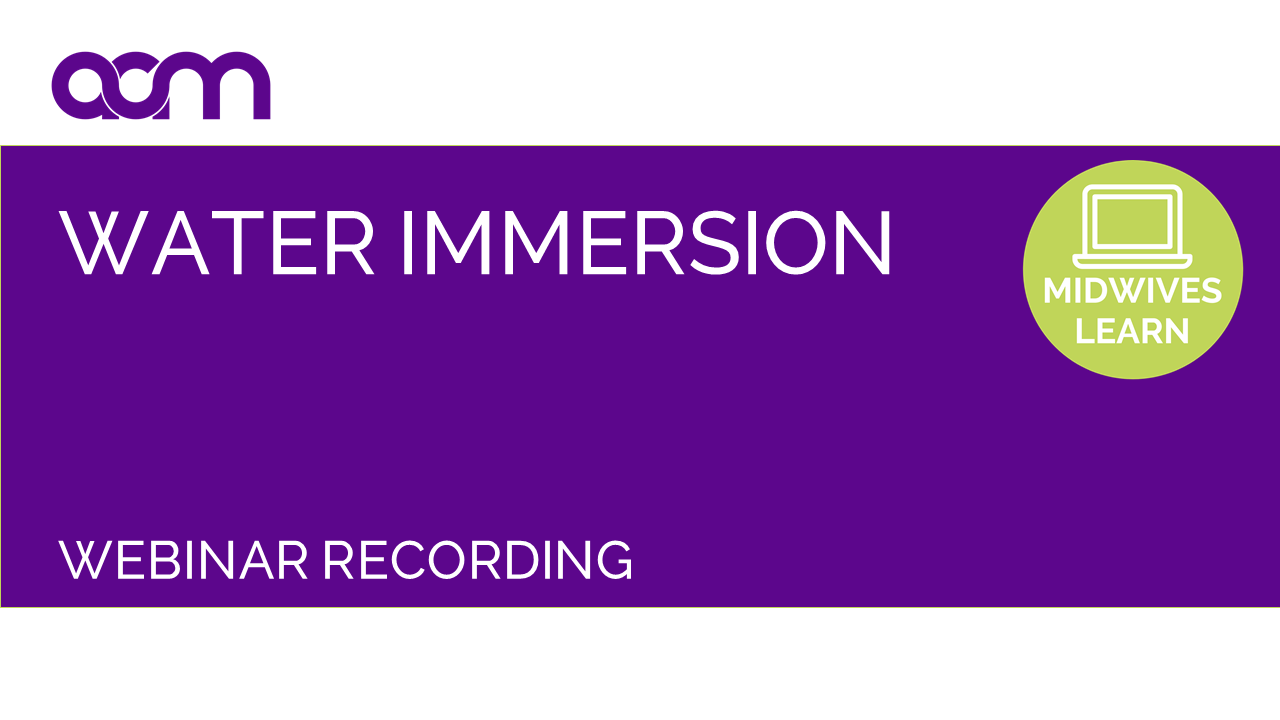 Water Immersion: More Than Just Pain Relief