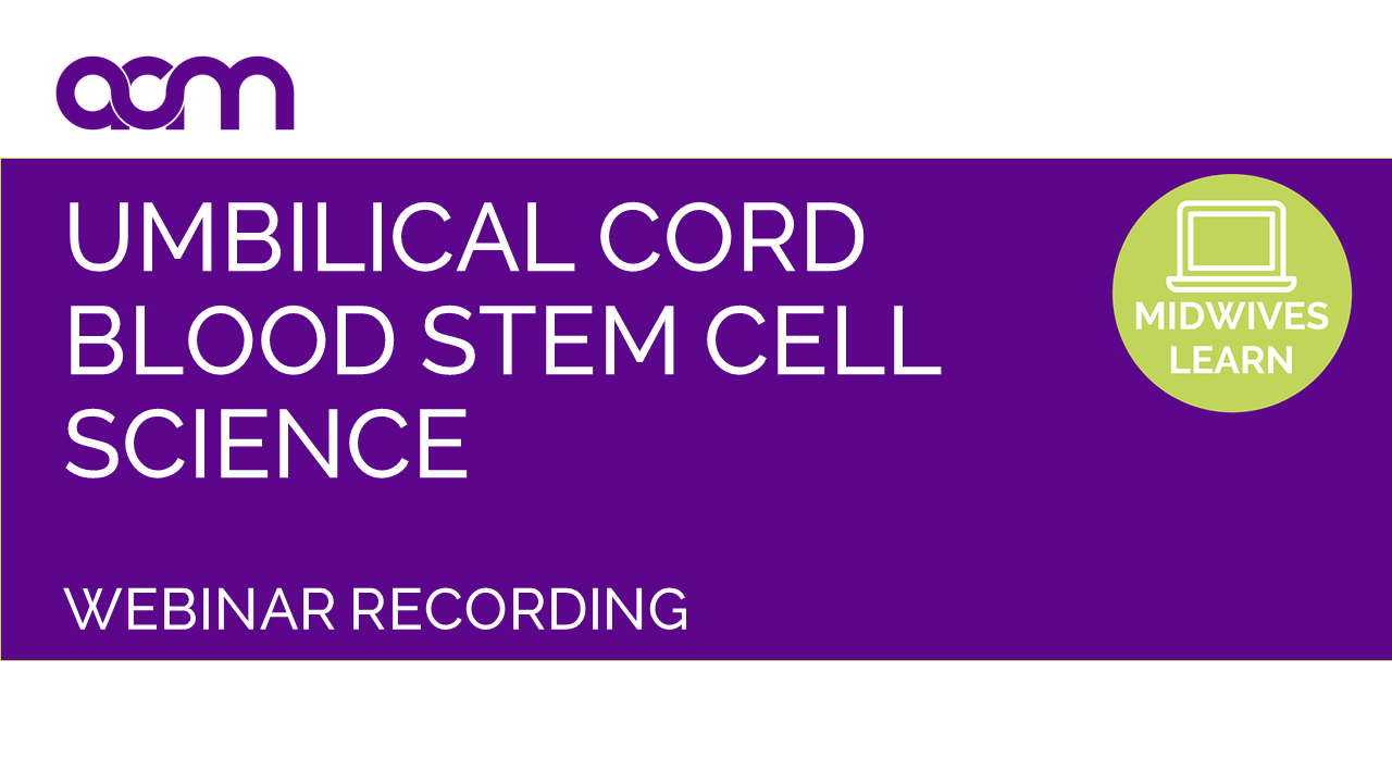 Umbilical Cord Blood Stem Cell Science and Technology