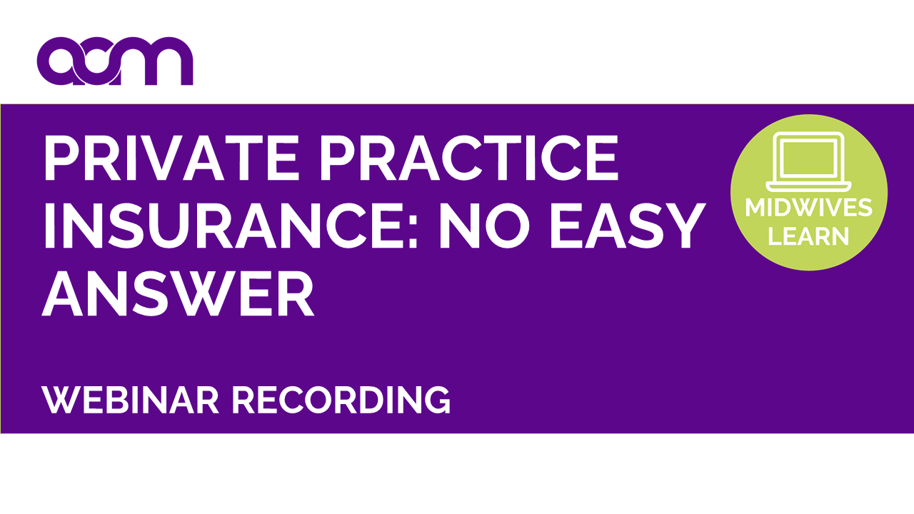 Private Practice Insurance: No easy Answer