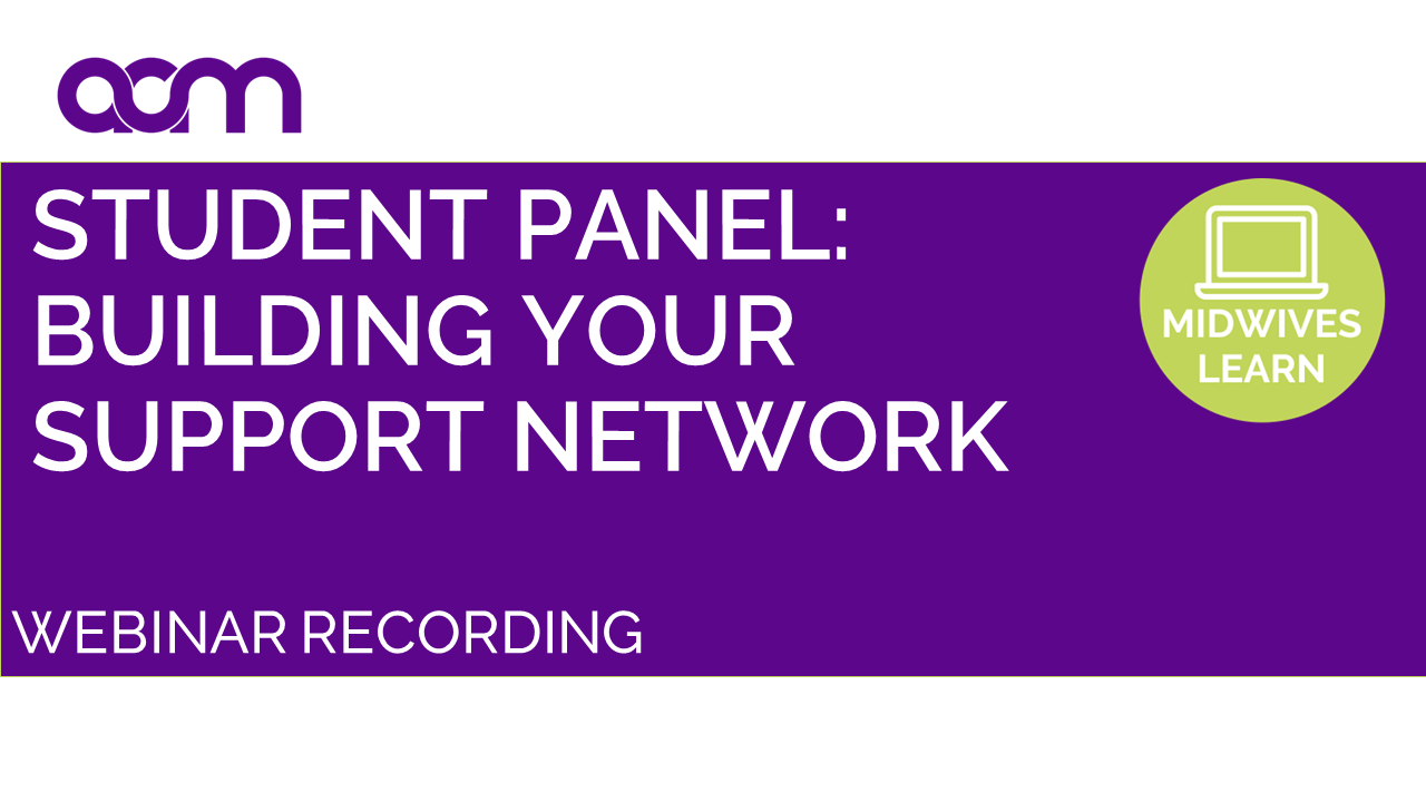 Student Panel: Building your support network