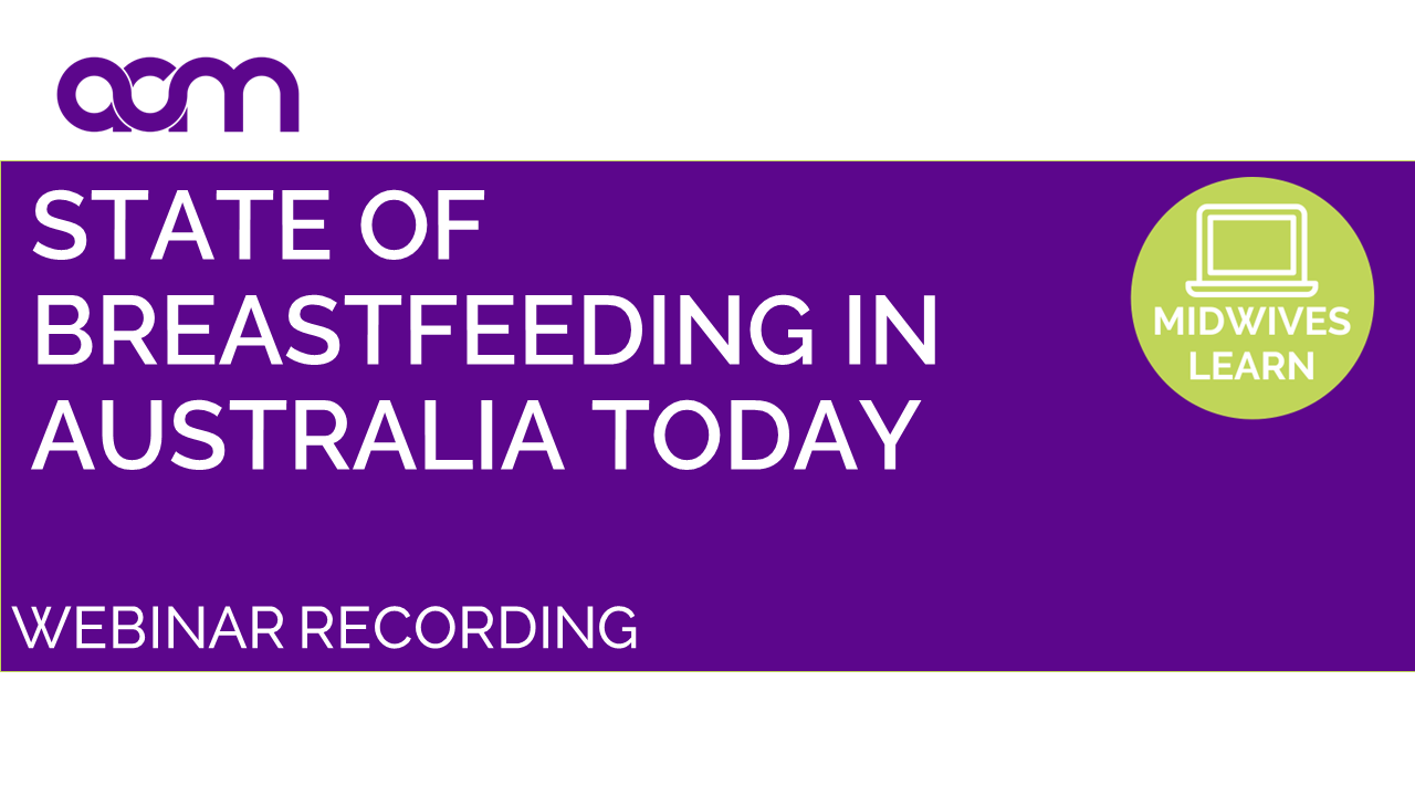 State of Breastfeeding in Australia today