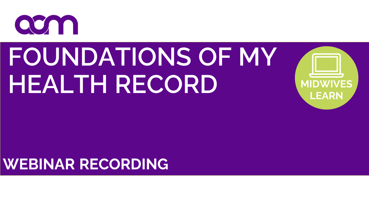 Foundations of My Health Record