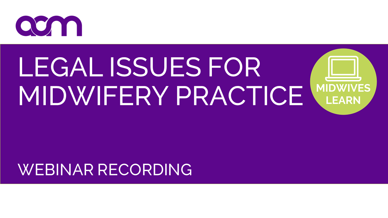 Legal Issues in Midwifery Practice