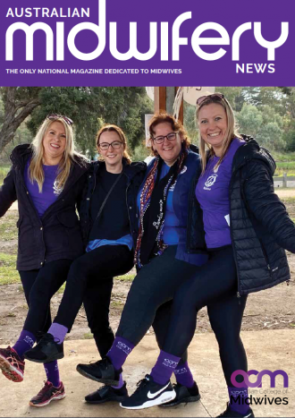 Australian Midwifery News subscription INTERNATIONAL